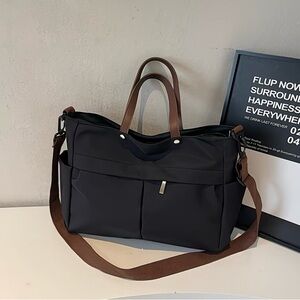 Stylish Black and Brown Men's Bag